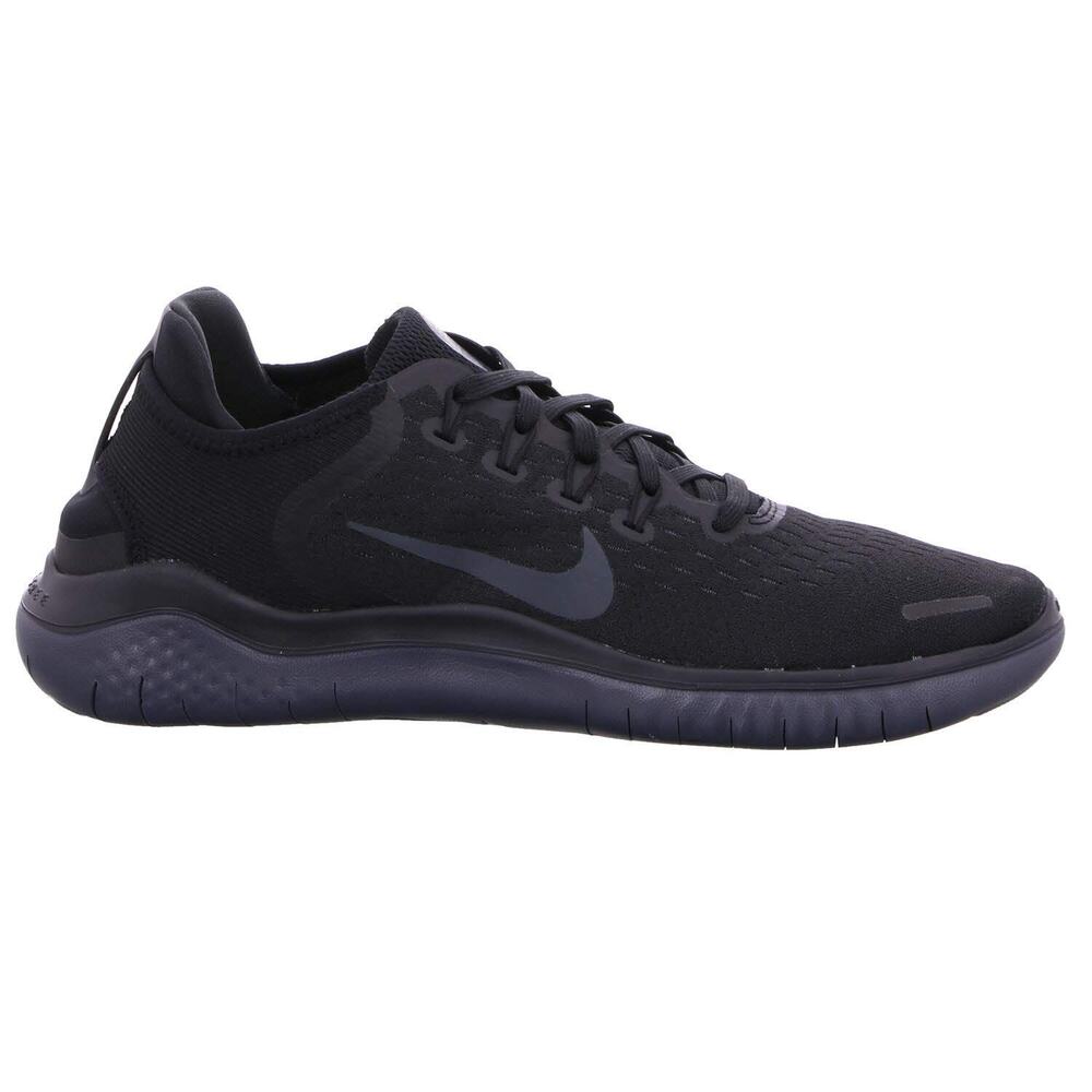 NWT Nike Free RN 2017 Unisex Sneaker Black/Anthracite Size 9 UK